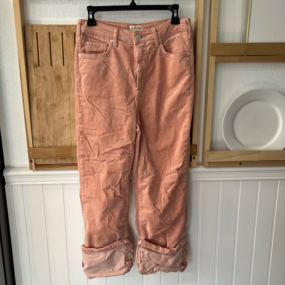 Pilcro corduroy crop jeans